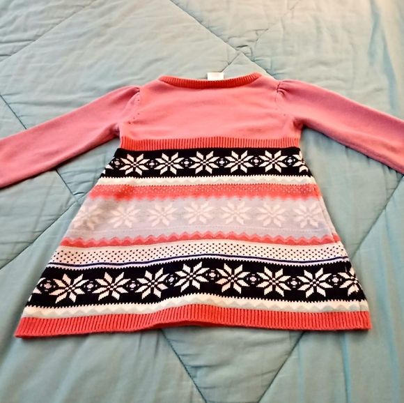Gymboree Sweater Dress w/ Bow size 6-12 Months - Picture 7 of 7